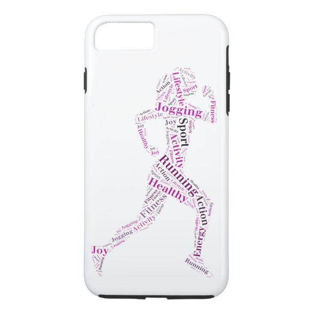 Running girl Case-Mate iPhone case (Back)