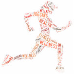 Running girl cutout<br><div class="desc">Running girl</div>