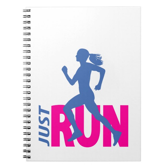 Running girl notebook (Front)