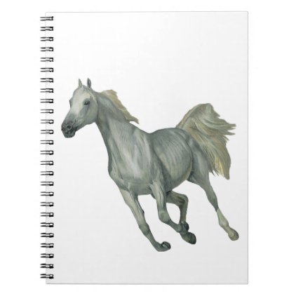 Running Grey Horse Notebook
