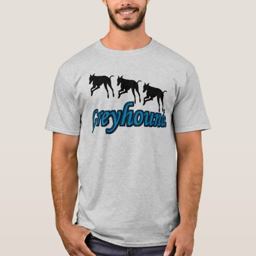 Running Greyhound Trio Silhouettes T_Shirt