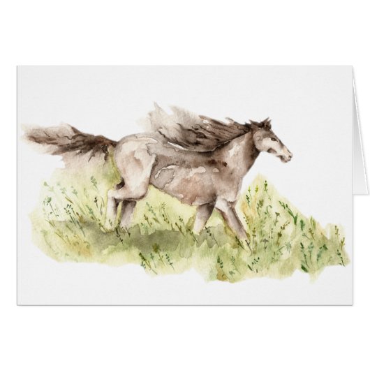 Running Horse (Front Horizontal)
