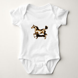 Running Horse Baby Bodysuit