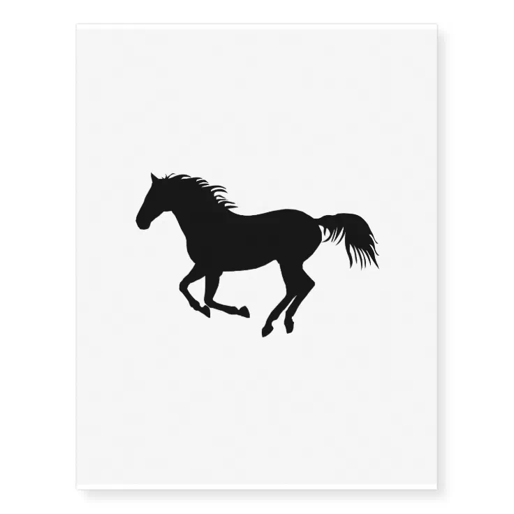 20 Horse Tattoo Ideas Cartoon Illustrations RoyaltyFree Vector Graphics   Clip Art  iStock