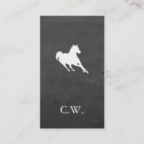 Running Horse Business Card
