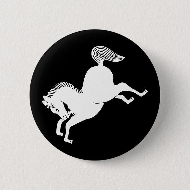 Running horse button (Front)