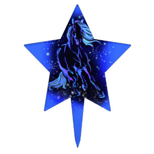 Running Horse Cake Topper