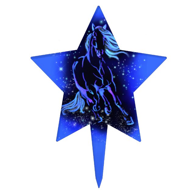 Running Horse Cake Topper (Front)