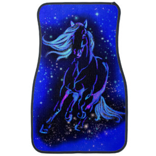 Running Horse Car Floor Mats