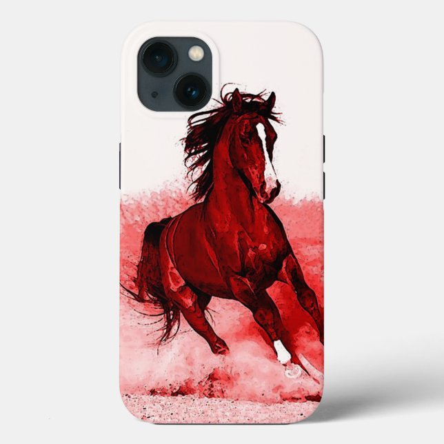 Running Horse Case-Mate iPhone Case (Back)