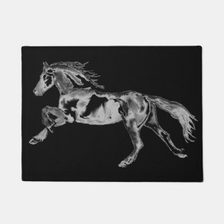Running Horse Door Mat