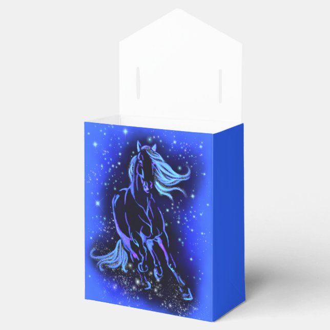 Running Horse Favor or Gift Boxes (Opened)