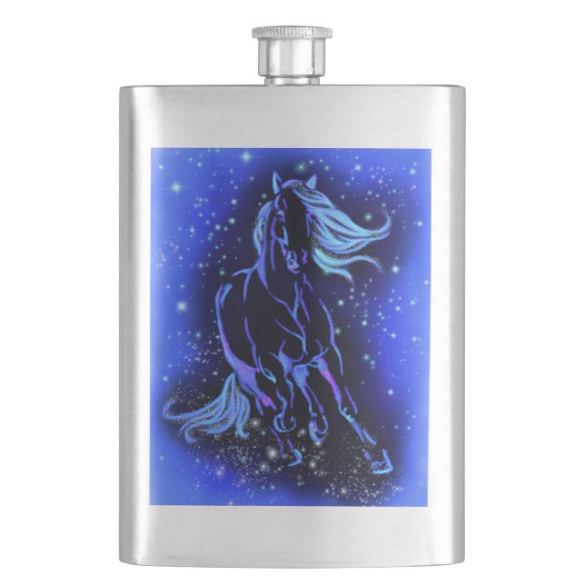 Running Horse Flask (Front)
