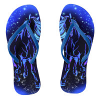 Running Horse Flip Flops