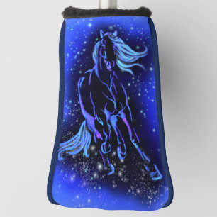 Running Horse Golf Head Cover