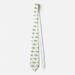 Running Horse (Green) Neck Tie