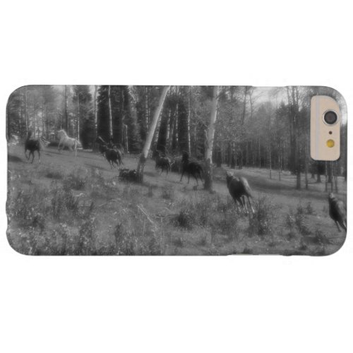 Running Horse_herd Photo on a BC Ranch Barely There iPhone 6 Plus Case