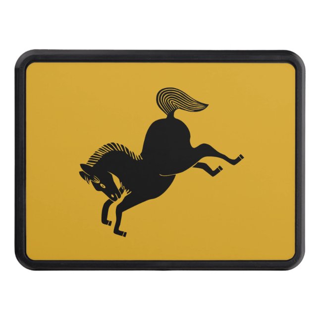 Running horse hitch cover (Front)