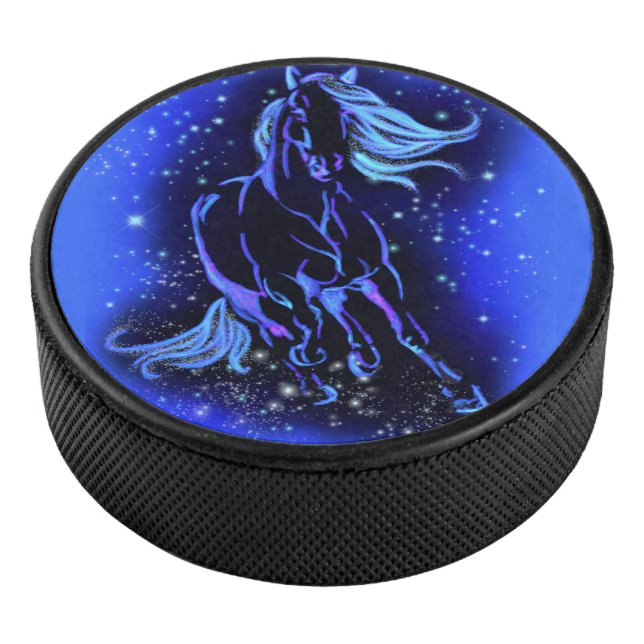 Running Horse Hockey Puck (3/4)