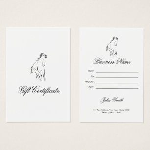 Running horse in black color