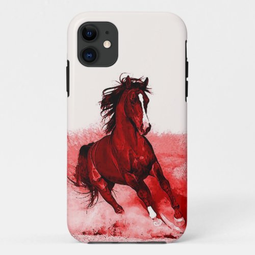 Running Horse iPhone 5 Cases