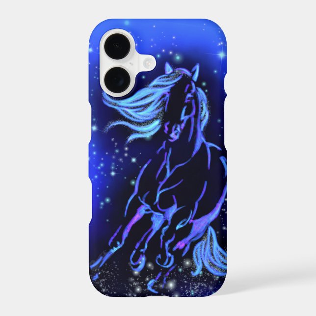 Running Horse iPhone Case (Back)