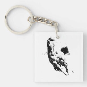 Running Horse Keychain