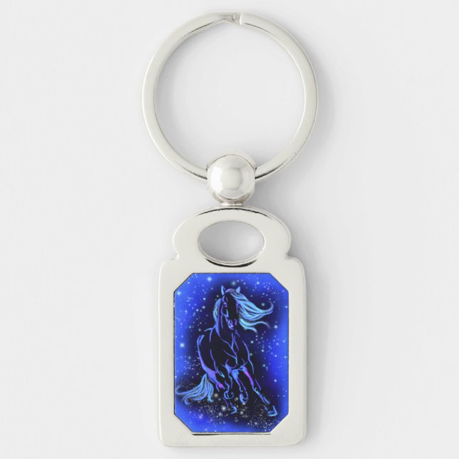 Running Horse Keychain (Front)