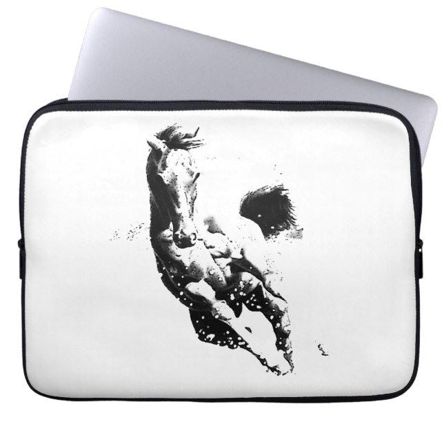 Running Horse Laptop Sleeve (Front)