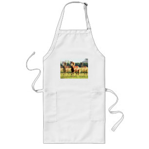 Running Horse Long Apron