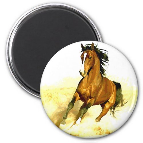 Running Horse Magnet