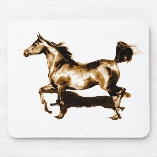 Running Horse Mouse Pad