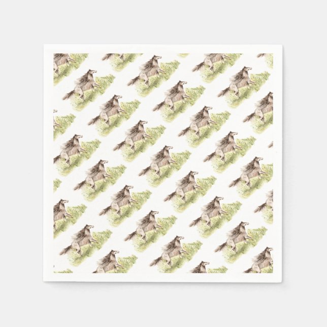 Running Horse Napkins (Front)