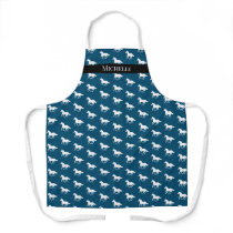 Running Horse Personalized Choose Your Color Apron