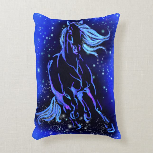 Running Horse Pillow (Front(Vertical))