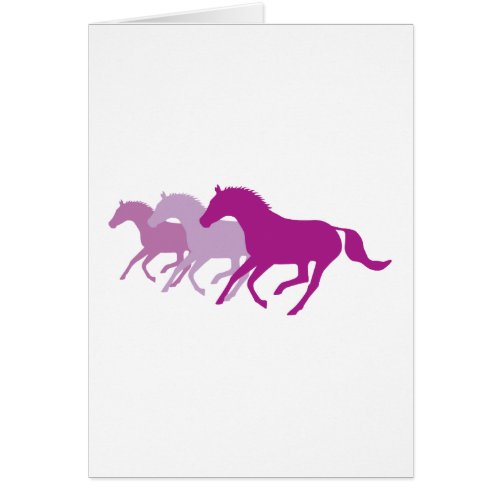 Running Horse Purple
