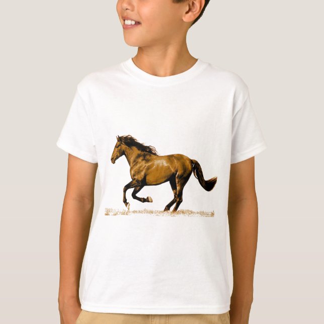 Running Horse T-Shirt (Front)