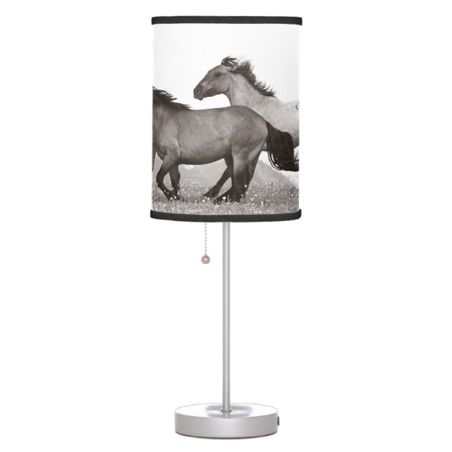 Running horse table lamp (Right)