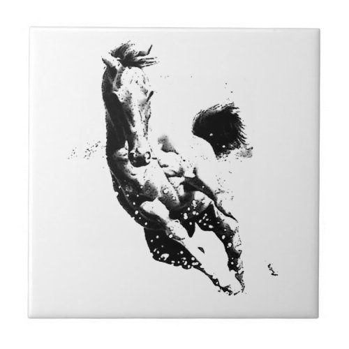 Running Horse Tile