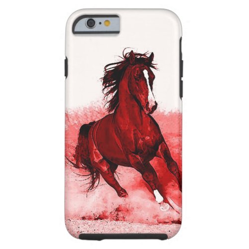 Running Horse Tough iPhone 6 Case