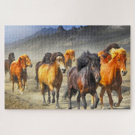 Running Horses Jigsaw Puzzle