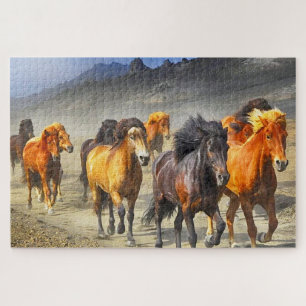 Running Horses Jigsaw Puzzle