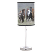 Running Horses Table Lamp (Back)