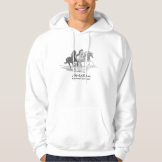 Running Horses, Xhi-LARA-te. , www.LarasCrea... Hoodie