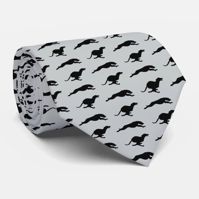 Running Hound Tie (Rolled)
