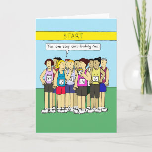 Funny Jogging Cards Zazzle