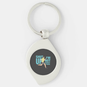 Running - I'm Not Almost There Keychain