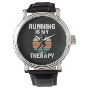 Running Is My Therapy Watch