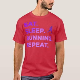Running jogging sport slogan gift jogging 4 T-Shirt