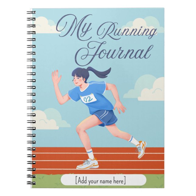 Running Journal | Personalized Fitness Tracker (Front)